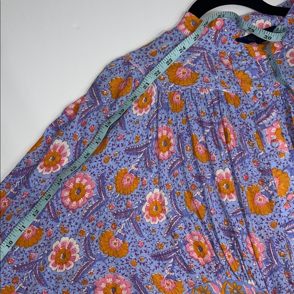 RACHEL Rachel Roy Women’s Floral Crop Blouse size M - Picture 9 of 10